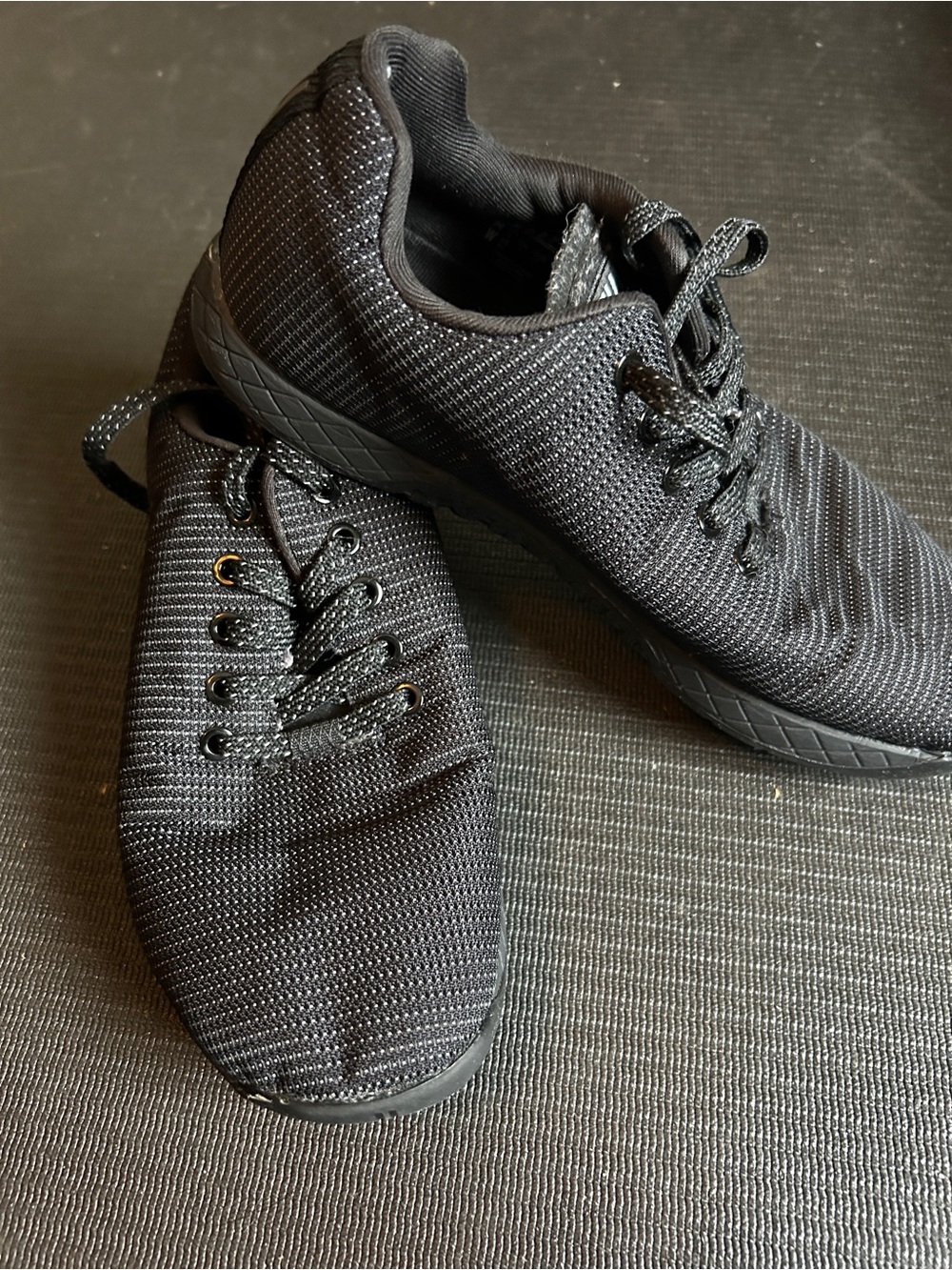 NOBULL  Black CrossFit Training Shoes Women’s 9.5 Men’s 8